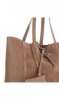 Bőr táska shopper bag Vittoria Gotti földszínű V602